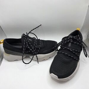 Sorel Kinetic Impact II Lace Sneakers Black Sea Salt Womens 7 NL4694-010